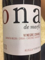Marfil Alella Ona de Marfil Vi Negre Criança