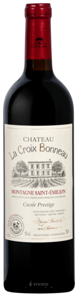 Château Haut Bonneau Château la Croix Bonneau Cuvée Prestige | Vivino US