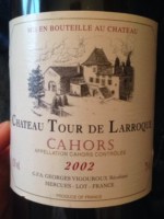 Georges Vigouroux Chateau Tour de Larroque Cahors