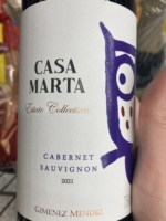 Gimenez Mendez Marta Mendez Estate Collection Cabernet Sauvignon
