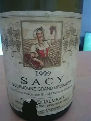 Franck Chalmeau Sacy Bourgogne Grand Ordinaire | Vivino 日本語