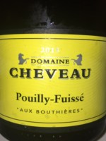 Domaine Cheveau Pouilly-Fuissé 'Aux Bouthières'