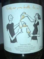Elle Est Pas Bulle la Vie Vouvray Blanc