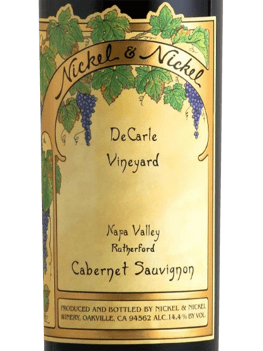 DeCarle Vineyard Cabernet Sauvignon