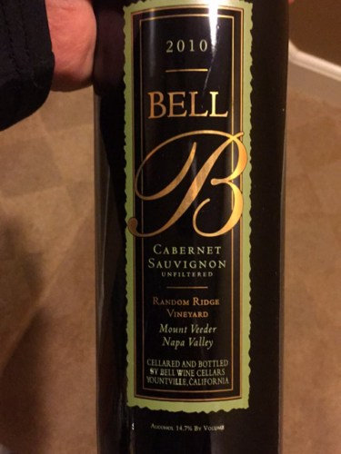 Bell Wine Cellars Random Ridge Vineyard Cabernet Sauvignon | Vivino ...