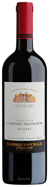 Barboursville Vineyards Cabernet Sauvignon Reserve