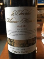 Château Lagrézette Cuvée Victoire le Chevalier Adhemar Massaut Malbec