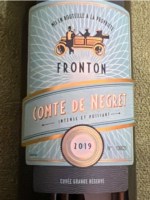 Vinovalie Comte de Négret Fronton Rouge