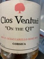 Domaine Vico Clos Venturi On the QT Bin 17 Sciaccarello Rosé