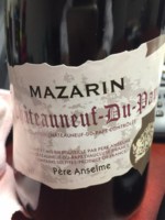 Brotte Mazarin Châteauneuf-du-Pape Pere Anselme