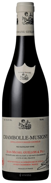 ワイン Chambolle Musigny 2010 Jean Carillon Jean-Michel Guillon Chambolle-Musigny | Vivino English
