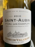 Henri de Villamont Saint-Aubin 1er Cru 'Les Champlots'