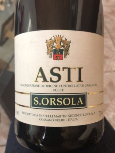 Sant'Orsola Asti Dolce | Vivino 日本