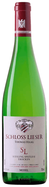 Schloss Lieser SL Riesling Spätlese Trocken