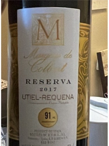 Uncork The Truth Our Marques De Colbert Reserva 2017 Review - i3j14ub