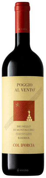 【まとめ割有】COL D'ORCIA POGGIO AL VENTO 赤ワイン Col d'Orcia Poggio Al Vento Brunello di Montalcino Riserva