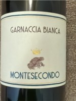 Montesecondo Garnaccia Bianca
