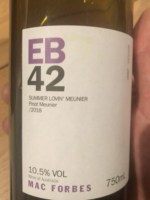 Mac Forbes EB 42 Summer Lovin Pinot Meunier