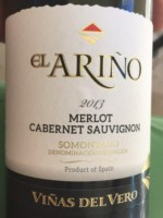 Viñas del Vero El Ariño Merlot - Cabernet Sauvignon Somontano