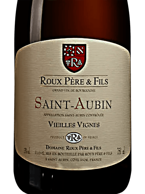 Roux Père & Fils Saint-Aubin Vieilles Vignes | Vivino English