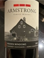 Armstrong Family Winery Hidden Windows Cabernet Sauvignon