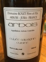 Rolet Cuvée Savagnin Cuisine Arbois