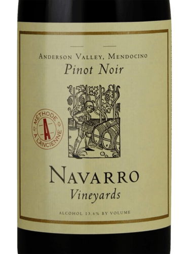 Navarro Vineyards Pinot Noir Méthode à l'Ancienne Vivino English