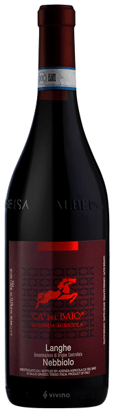 Vinho Ca' Del Baio Tinto Seco Itália Langhe Nebbiolo 2024 750ml