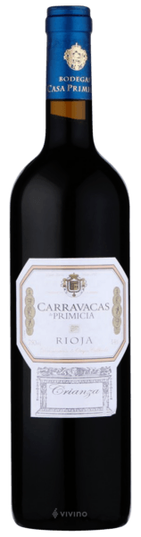 Bodegas Casa Primicia Carravacas de Primicia Crianza
