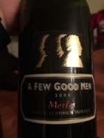 Riebeek Cellars A Few Good Men Merlot