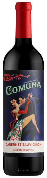 Vinho Bodega Argento Tinto Seco Argentina Comuna Cabernet Sauvignon 2021 750ml