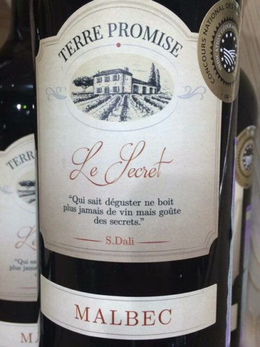 Château Laur Terre Promise le Sacret Malbec Vivino Brasil