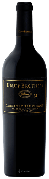 Krupp Brothers M5 Cabernet Sauvignon (Stagecoach Vineyard)