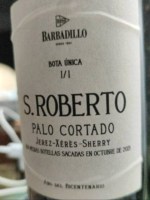 Barbadillo S.Roberto Bota Única 1/1 Palo Cortado