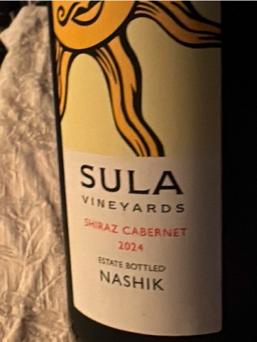 Sula Vineyards Shiraz - Cabernet | Vivino English