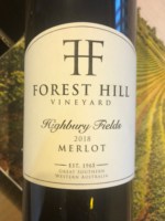 Forest Hill Highbury Fields Merlot