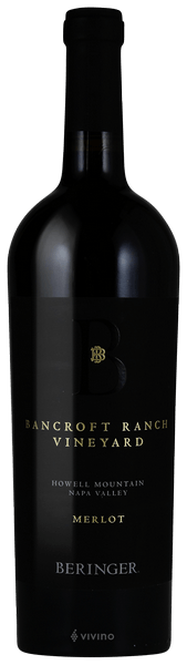 Beringer Single Vineyard Bancroft Ranch Merlot