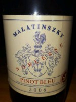 Malatinszky Noblesse Pinot Bleu