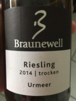 Braunewell Urmeer Riesling Trocken