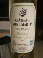 Château de Saint Martin Réserve des Gentes Dames (Cru Classé)