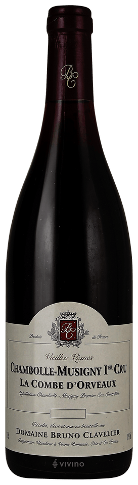 Domaine Bruno Clavelier Vieilles Vignes Chambolle-Musigny 1er Cru