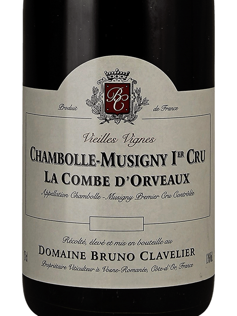 Domaine Bruno Clavelier Vieilles Vignes Chambolle-Musigny 1er Cru