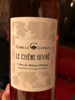Camille Cayran Le Chene Givre Côtes-du-Rhône-Villages Rosé