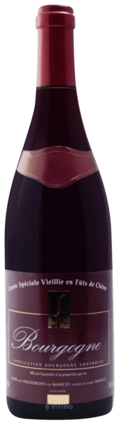 Vignerons de Mancey Cuvée Speciale Vieillie en Fûts de Chêne Bourgogne