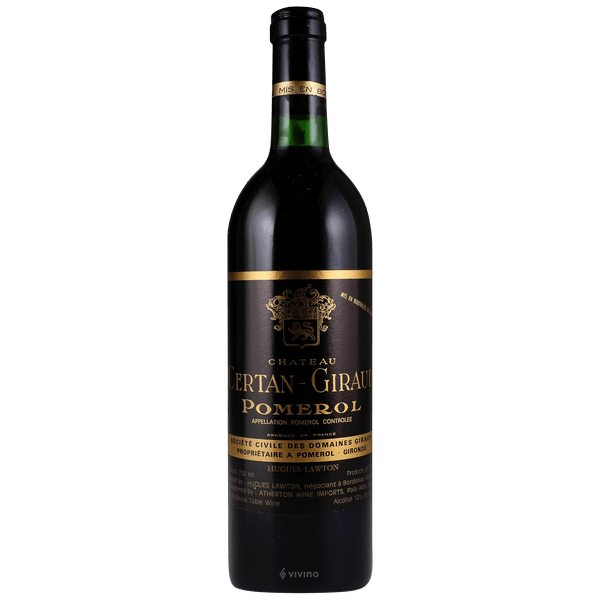 Château Certan-Girard シャトー•セルタン•ジロー シャトー・セルタン・ジロー 1985 赤 Chateau Certan Giraud