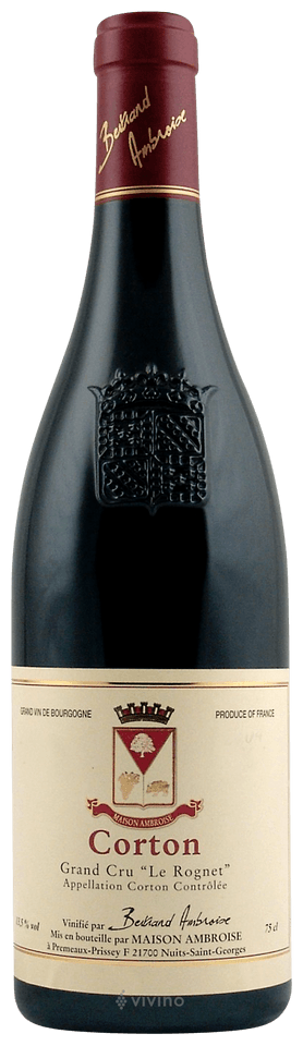 Bertrand Ambroise Corton Le Rognet Grand Cru | Vivino 日本語