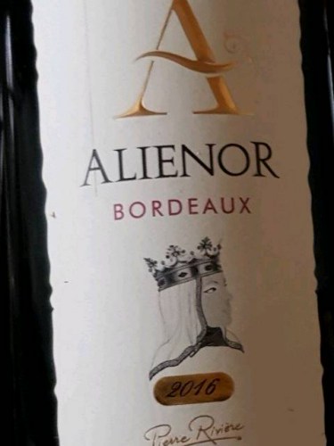 2016 Maison Riviere Alienor Bordeaux Rouge | Vivino US