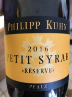 Philipp Kuhn Petit Syrah Réserve