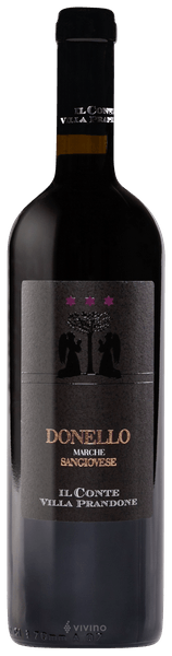 Il Conte Villa Prandone Sangiovese Marche Donello