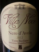 Villa Noce Villa Noce Sicilia Nero d'Avola